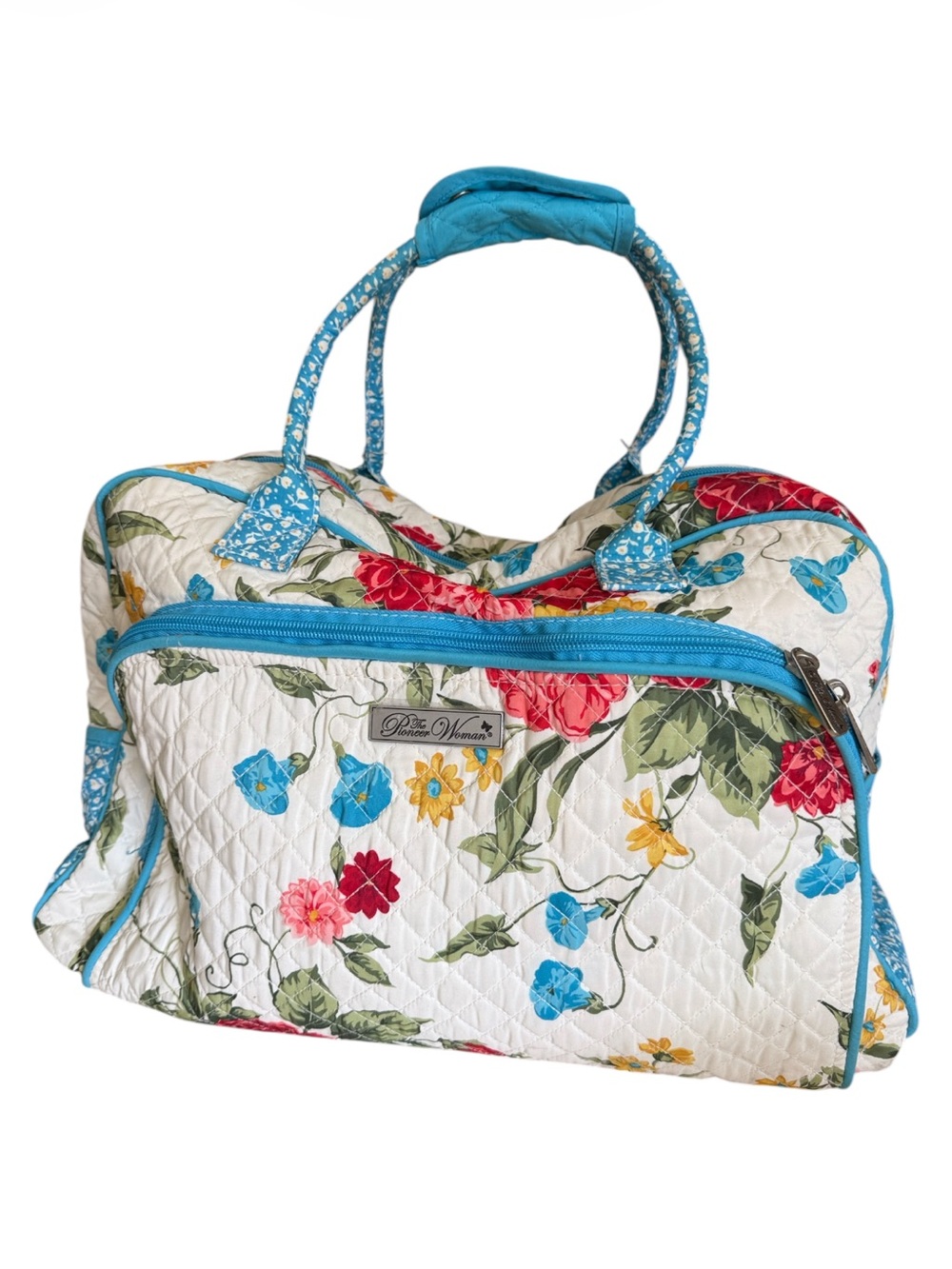Pioneer Woman floral weekender